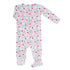 ladybug-flower-garden-zipper-footie Sweet Bamboo - Sophia's Style-2